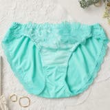 エメラルドグリーン | Luxury Lace フルバックショーツ | palissee