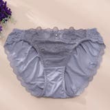 グレー | ブーケアップリケ フルバックショーツ | palissee