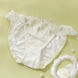 アイボリー | ニュアンスラメ フルバックショーツ  | palissee