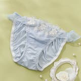 サックス | ニュアンスラメ フルバックショーツ  | palissee