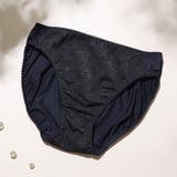 ブラック | さらっとかるいつけごこちのジャガードメッシュショーツ  | palissee