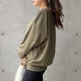 裾刺繍ロゴトレーナ トップス ロゴ | VANITY FACE | 詳細画像13 