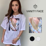 ビジュープリントTシャツ レディース トップス | VANITY FACE | 詳細画像1 