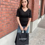 ショルダーストラップ付キャンパスブックトートバッグ レディース バッグ | VANITY FACE | 詳細画像33