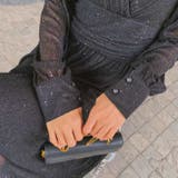 パーティードレス ブラック ピンク | パーティードレス通販 Precious Lady | 詳細画像12 