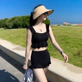 水着 レディース ブラック | 水着 & ビキニ レディース フィットネス通販 Upstairs | 詳細画像7 