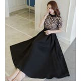 パーティードレス レトロ 花柄 | パーティードレス通販 Precious Lady | 詳細画像4