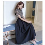 パーティードレス レトロ 花柄 | パーティードレス通販 Precious Lady | 詳細画像9