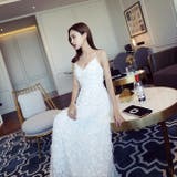 パーティードレス ホワイト 白 | パーティードレス通販 Precious Lady | 詳細画像18