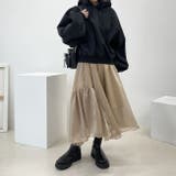 シアースカート マキシ チュールスカート | パーティードレス通販 Precious Lady | 詳細画像4 