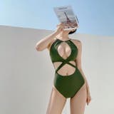 水着 レディース グリーン | 水着 & ビキニ レディース フィットネス通販 Upstairs | 詳細画像6 