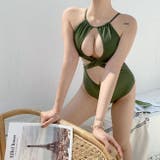 水着 レディース グリーン | 水着 & ビキニ レディース フィットネス通販 Upstairs | 詳細画像9 