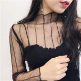 シースルー チュール トップス | パーティードレス通販 Precious Lady | 詳細画像13