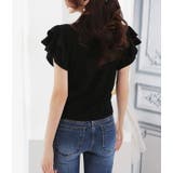 袖フリル ダブルフリル Tシャツ | パーティードレス通販 Precious Lady | 詳細画像4