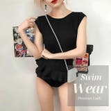 水着 レディース ブラック | 水着 & ビキニ レディース フィットネス通販 Upstairs | 詳細画像1
