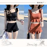 水着 レディース ブラック | 水着 & ビキニ レディース フィットネス通販 Upstairs | 詳細画像1 