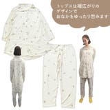 テディベア柄 マタニティパジャマ M~L | petittailleur | 詳細画像2