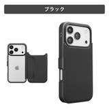 ブラック | iPhone17Pro バックフリップケース ブラック | Premium Style