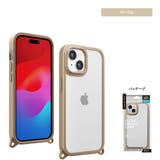iPhone15Plus ケース カバー ブラック ベージュ クリア | Premium Style | 詳細画像8
