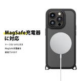 iPhone15ProMax ケース カバー ブラック ベージュ クリア | Premium Style | 詳細画像5