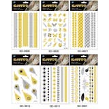 フラッシュタトゥー メタルタトゥシール ボディシール | アクセサリーショップPIENA | 詳細画像3 