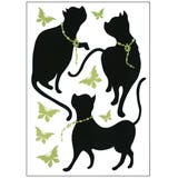 ウォールステッカー 貼ってはがせる 首輪ネコ | アクセサリーショップPIENA | 詳細画像13 