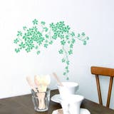 ウォールステッカー 貼ってはがせる グリーンのつた | アクセサリーショップPIENA | 詳細画像9 