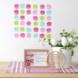 ウォールステッカー 貼ってはがせる マカロンピンク | アクセサリーショップPIENA | 詳細画像1 