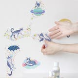 ウォールステッカー 猫の星空散歩 ハウスジーダ | アクセサリーショップPIENA | 詳細画像3