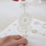 ウォールステッカー きらきら丸いオーナメント 金色グリッター | アクセサリーショップPIENA | 詳細画像4 