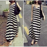 モーダルワンピース ボーダー柄 無地 | アクセサリーショップPIENA | 詳細画像7 