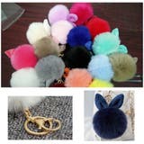 チャーム ファー ラビット | アクセサリーショップPIENA | 詳細画像5 