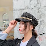 帽子 キャスケット マリンキャップ | アクセサリーショップPIENA | 詳細画像5