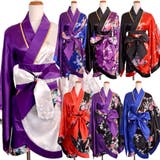 ツートンカラー孔雀和柄着物ドレス キャバドレス 女性用 | アクセサリーショップPIENA | 詳細画像2 