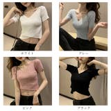ニットトップス レディース 春 | アクセサリーショップPIENA | 詳細画像2