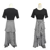切り替えワンピース レディース 春夏 | アクセサリーショップPIENA | 詳細画像3