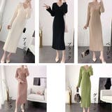 ニットワンピース レディース 秋冬 | アクセサリーショップPIENA | 詳細画像2 