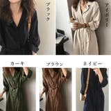 シャツワンピース レディース 秋冬 | アクセサリーショップPIENA | 詳細画像2 