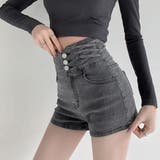 デニムショートパンツ レディース 春夏秋冬 | アクセサリーショップPIENA | 詳細画像8 