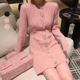 ニットワンピース レディース 秋冬 | アクセサリーショップPIENA | 詳細画像1 
