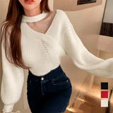 ニットトップス レディース 秋冬 | アクセサリーショップPIENA | 詳細画像1 