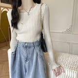 ニットトップス レディース 秋冬 | アクセサリーショップPIENA | 詳細画像7