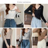 ニットトップス レディース 秋冬 | アクセサリーショップPIENA | 詳細画像2