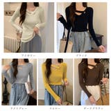 ニットトップス レディース 秋冬 | アクセサリーショップPIENA | 詳細画像2 