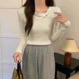ニットトップス レディース 秋冬 | アクセサリーショップPIENA | 詳細画像5 