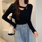 ニットトップス レディース 秋冬 | アクセサリーショップPIENA | 詳細画像7 