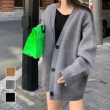 ニットカーディガン レディース 秋冬 | アクセサリーショップPIENA | 詳細画像1