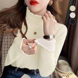 ニットトップス レディース 秋冬 | アクセサリーショップPIENA | 詳細画像1