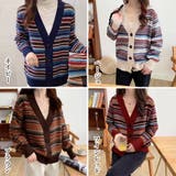 ニットカーディガン レディース 春秋冬 | アクセサリーショップPIENA | 詳細画像2 