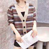 ニットカーディガン レディース 春秋冬 | アクセサリーショップPIENA | 詳細画像7 